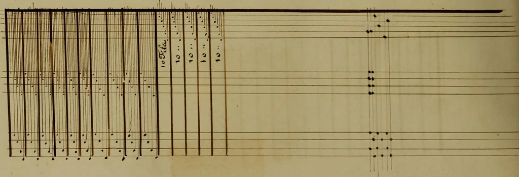 An illustration from [Un metier de fabrique, avec la dénomination des diverses objects nécessaires à la fabrication de l'étoffe, 1835, leaf 57