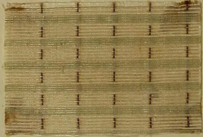 An illustration from [Un metier de fabrique, avec la dénomination des diverses objects nécessaires à la fabrication de l'étoffe, 1835, leaf 79