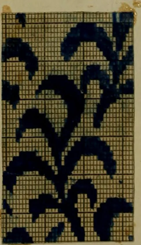 An illustration from [Un metier de fabrique, avec la dénomination des diverses objects nécessaires à la fabrication de l'étoffe, 1835, leaf 91