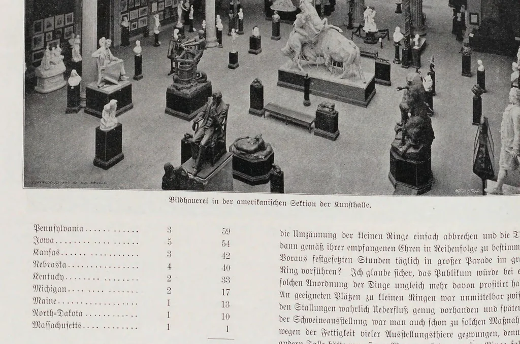An illustration from Unsere weltausstellung. Eine beschreibung der Columbischen weltausstellung in Chicago, 1893 .., 1894, leaf 522