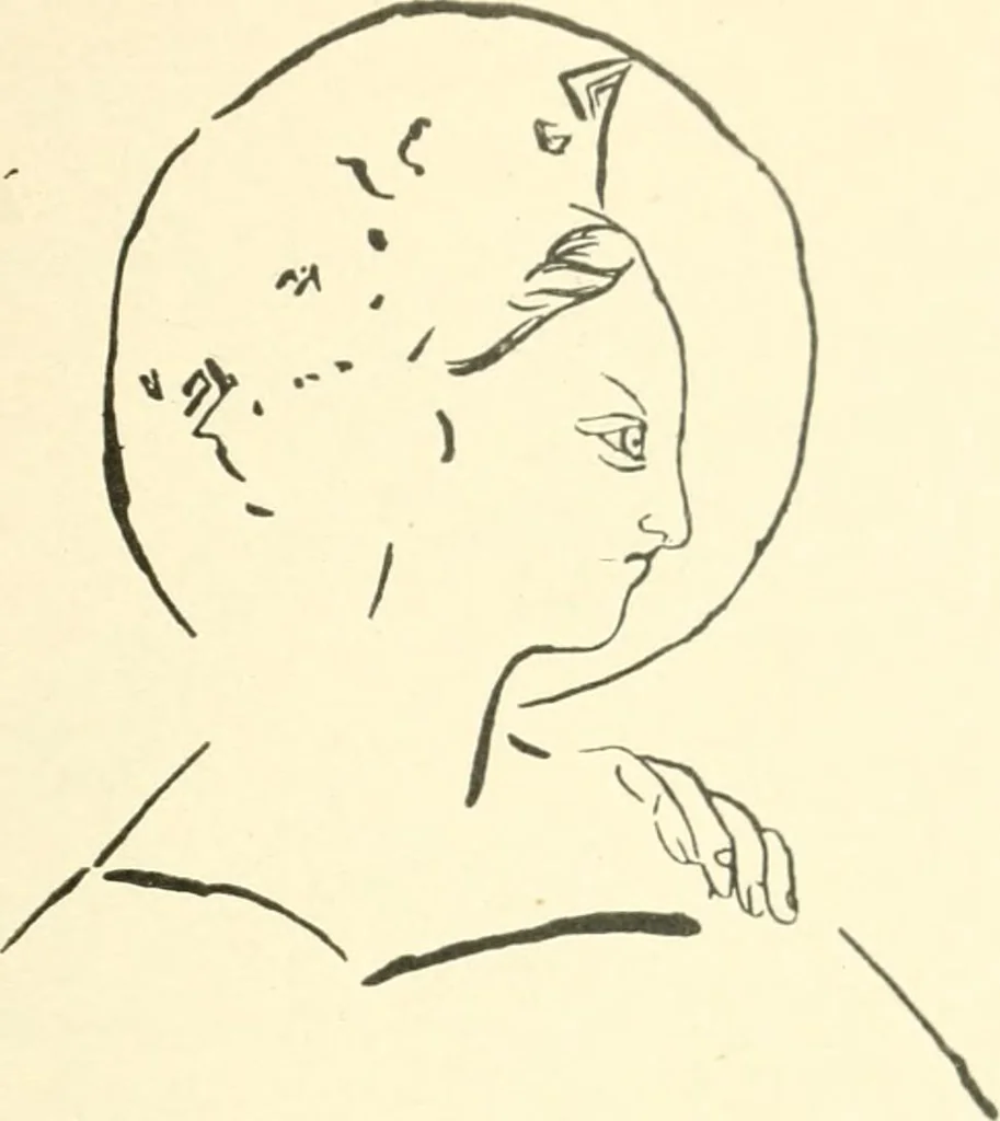 An illustration from Untersuchungen zur Geschichte der Wand- und Deckenmalerei in der Schweiz, vom 9. bis zum Anfang des 16. Jahrhunderts, 1906, leaf 178