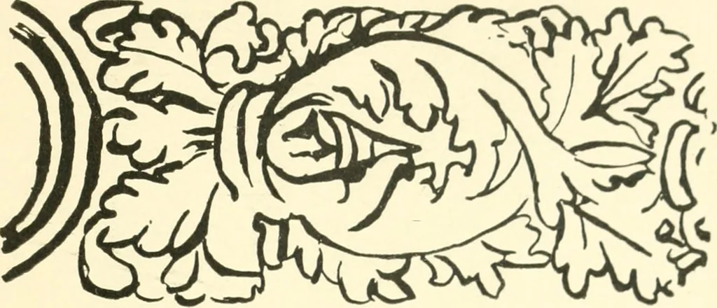 An illustration from Untersuchungen zur Geschichte der Wand- und Deckenmalerei in der Schweiz, vom 9. bis zum Anfang des 16. Jahrhunderts, 1906, leaf 184