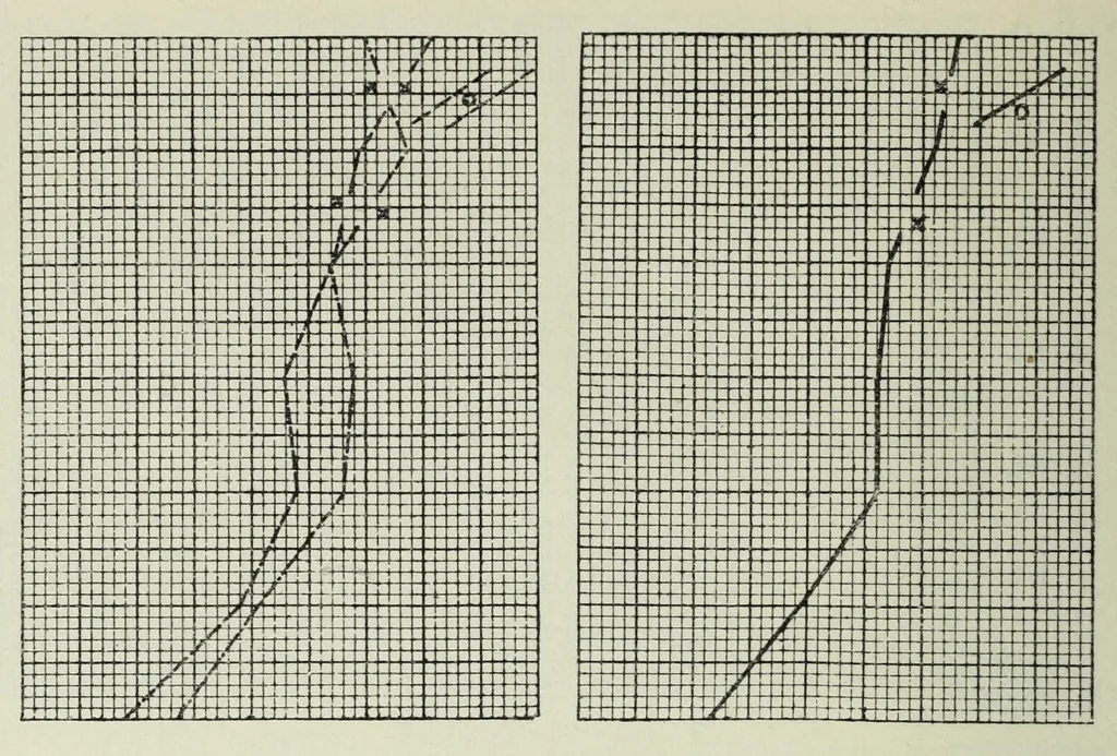 An illustration from Untersuchung über die Farbenunterschiedsempfindung beiSchulkindern. Mit 8 Abb., 4 Tab. u. 10 Kurven im Text, 1914, leaf 48