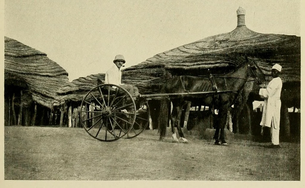 An illustration from Up against it in Nigeria : With 47 illustrations, 1922, leaf 143