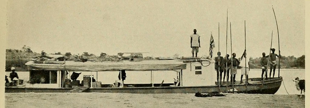 An illustration from Up against it in Nigeria : With 47 illustrations, 1922, leaf 21