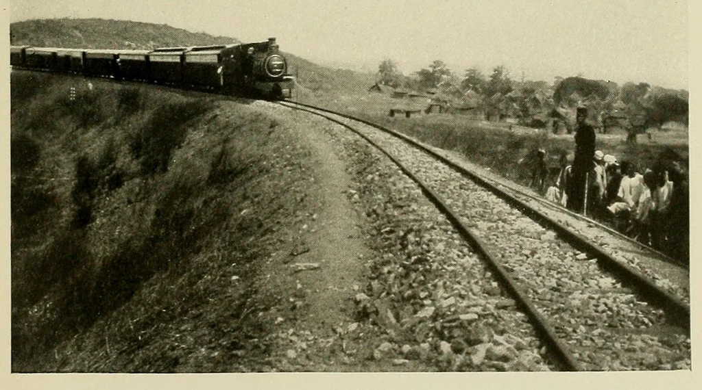 An illustration from Up against it in Nigeria : With 47 illustrations, 1922, leaf 243