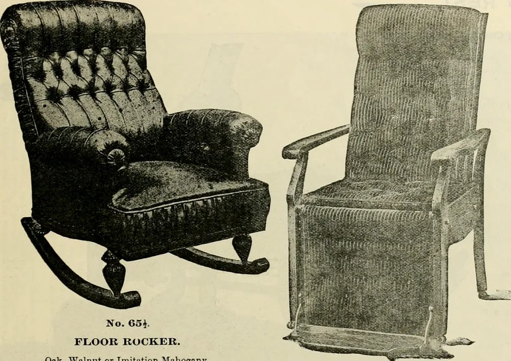 An illustration from Upholstered furniture for the parlor, hall, library, reception room, hotels, stores, club rooms, etc. / Streit and Schmit., 1897, leaf 18