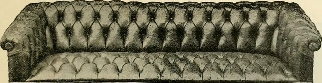 An illustration from Upholstered furniture for the parlor, hall, library, reception room, hotels, stores, club rooms, etc. / Streit and Schmit., 1897, leaf 22