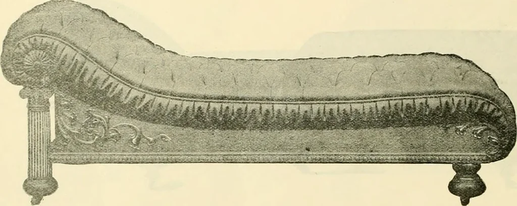An illustration from Upholstered furniture for the parlor, hall, library, reception room, hotels, stores, club rooms, etc. / Streit and Schmit., 1897, leaf 25