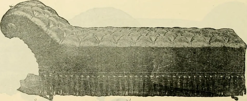 An illustration from Upholstered furniture for the parlor, hall, library, reception room, hotels, stores, club rooms, etc. / Streit and Schmit., 1897, leaf 25