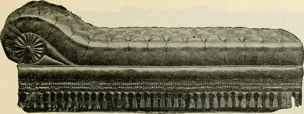 An illustration from Upholstered furniture for the parlor, hall, library, reception room, hotels, stores, club rooms, etc. / Streit and Schmit., 1897, leaf 26