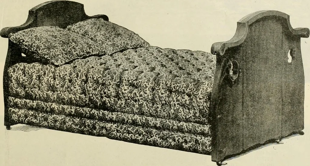 An illustration from Upholstered furniture for the parlor, hall, library, reception room, hotels, stores, club rooms, etc. / Streit and Schmit., 1897, leaf 28