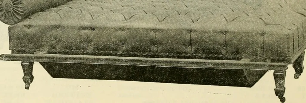 An illustration from Upholstered furniture for the parlor, hall, library, reception room, hotels, stores, club rooms, etc. / Streit and Schmit., 1897, leaf 29