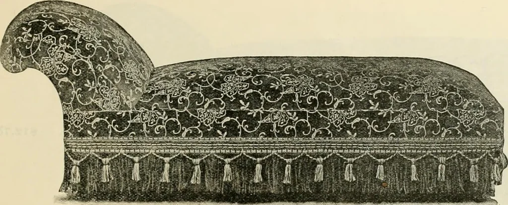 An illustration from Upholstered furniture for the parlor, hall, library, reception room, hotels, stores, club rooms, etc. / Streit and Schmit., 1897, leaf 30