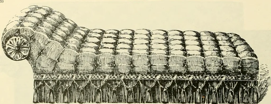 An illustration from Upholstered furniture for the parlor, hall, library, reception room, hotels, stores, club rooms, etc. / Streit and Schmit., 1897, leaf 31