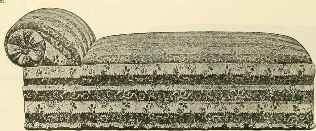 An illustration from Upholstered furniture for the parlor, hall, library, reception room, hotels, stores, club rooms, etc. / Streit and Schmit., 1897, leaf 33