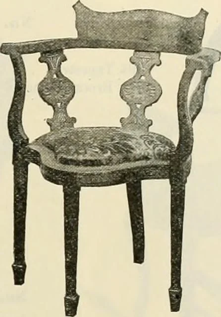 An illustration from Upholstered furniture for the parlor, hall, library, reception room, hotels, stores, club rooms, etc. / Streit and Schmit., 1897, leaf 38