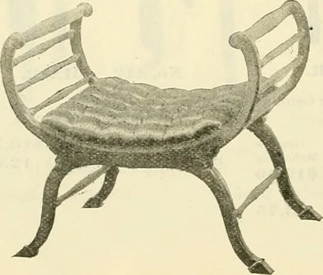 An illustration from Upholstered furniture for the parlor, hall, library, reception room, hotels, stores, club rooms, etc. / Streit and Schmit., 1897, leaf 39