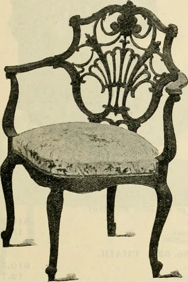 An illustration from Upholstered furniture for the parlor, hall, library, reception room, hotels, stores, club rooms, etc. / Streit and Schmit., 1897, leaf 40