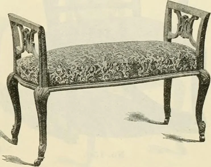 An illustration from Upholstered furniture for the parlor, hall, library, reception room, hotels, stores, club rooms, etc. / Streit and Schmit., 1897, leaf 40