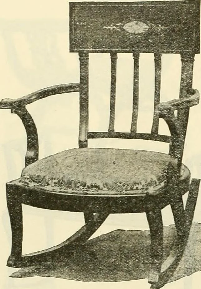 An illustration from Upholstered furniture for the parlor, hall, library, reception room, hotels, stores, club rooms, etc. / Streit and Schmit., 1897, leaf 41