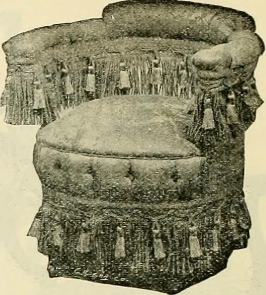 An illustration from Upholstered furniture for the parlor, hall, library, reception room, hotels, stores, club rooms, etc. / Streit and Schmit., 1897, leaf 41