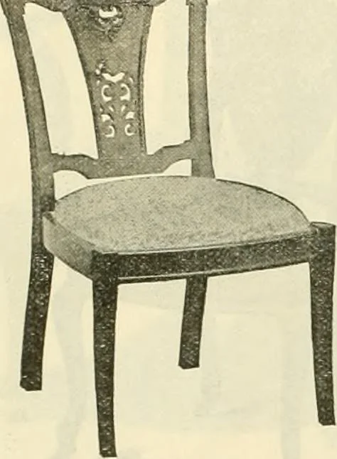An illustration from Upholstered furniture for the parlor, hall, library, reception room, hotels, stores, club rooms, etc. / Streit and Schmit., 1897, leaf 43
