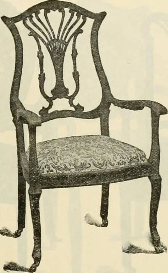 An illustration from Upholstered furniture for the parlor, hall, library, reception room, hotels, stores, club rooms, etc. / Streit and Schmit., 1897, leaf 44