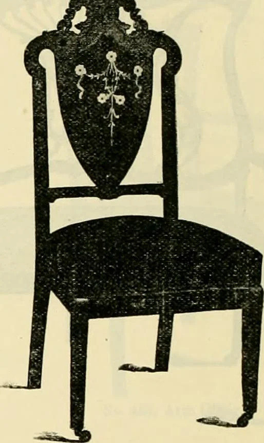 An illustration from Upholstered furniture for the parlor, hall, library, reception room, hotels, stores, club rooms, etc. / Streit and Schmit., 1897, leaf 45
