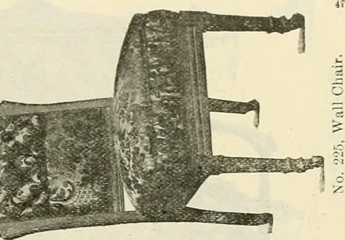An illustration from Upholstered furniture for the parlor, hall, library, reception room, hotels, stores, club rooms, etc. / Streit and Schmit., 1897, leaf 48