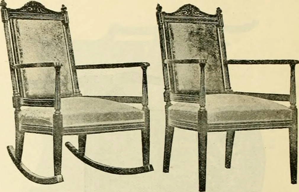 An illustration from Upholstered furniture for the parlor, hall, library, reception room, hotels, stores, club rooms, etc. / Streit and Schmit., 1897, leaf 49