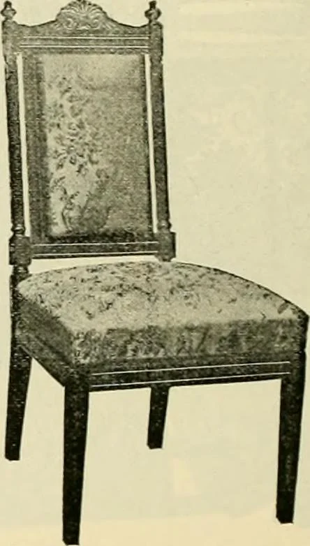 An illustration from Upholstered furniture for the parlor, hall, library, reception room, hotels, stores, club rooms, etc. / Streit and Schmit., 1897, leaf 49