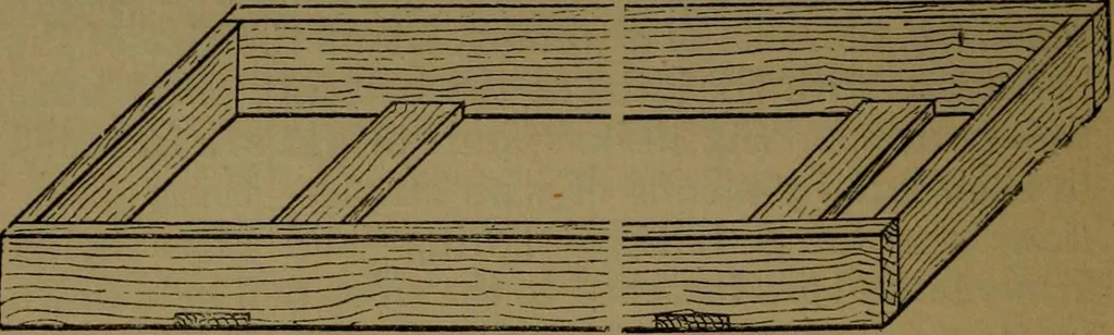 An illustration from Upholstery, with numerous engravings and diagrams;, 1904, leaf 109