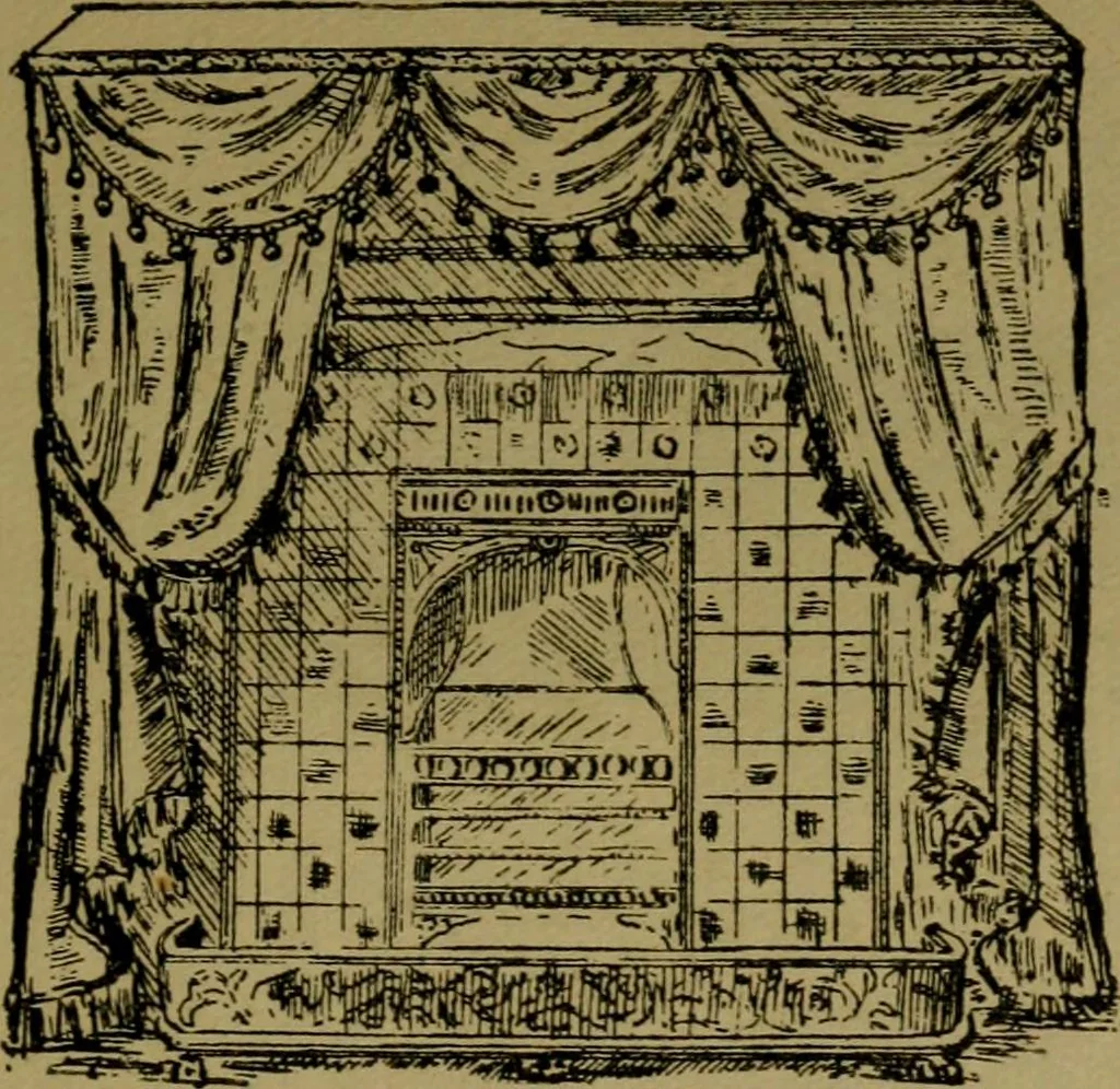 An illustration from Upholstery, with numerous engravings and diagrams;, 1904, leaf 146