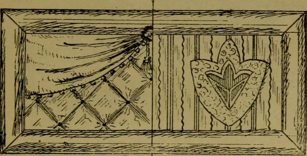 An illustration from Upholstery, with numerous engravings and diagrams;, 1904, leaf 156