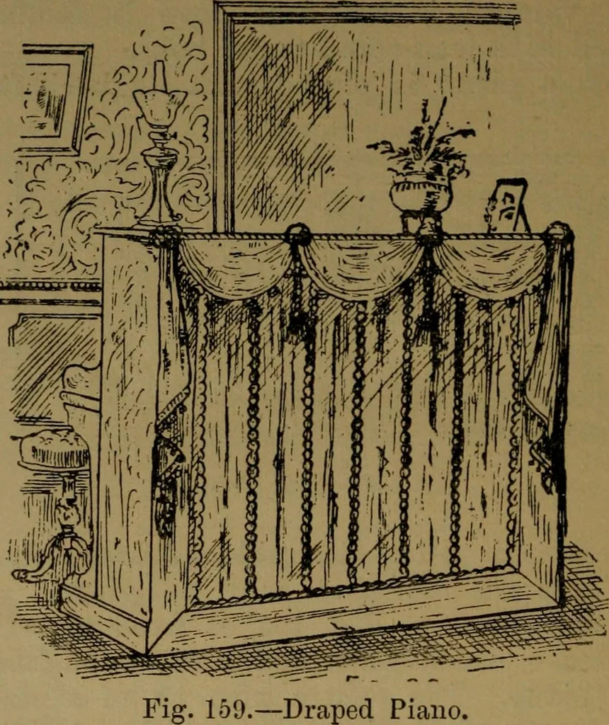 An illustration from Upholstery, with numerous engravings and diagrams;, 1904, leaf 157