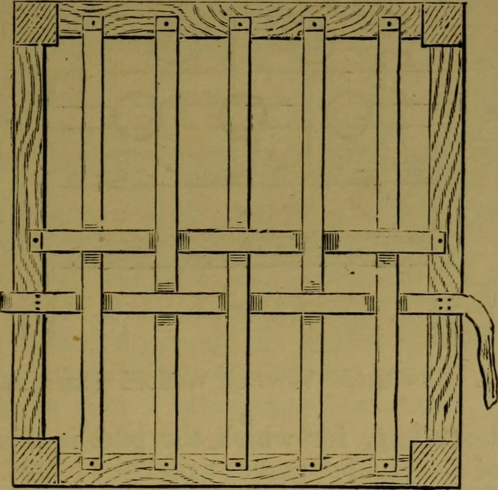 An illustration from Upholstery, with numerous engravings and diagrams;, 1904, leaf 40