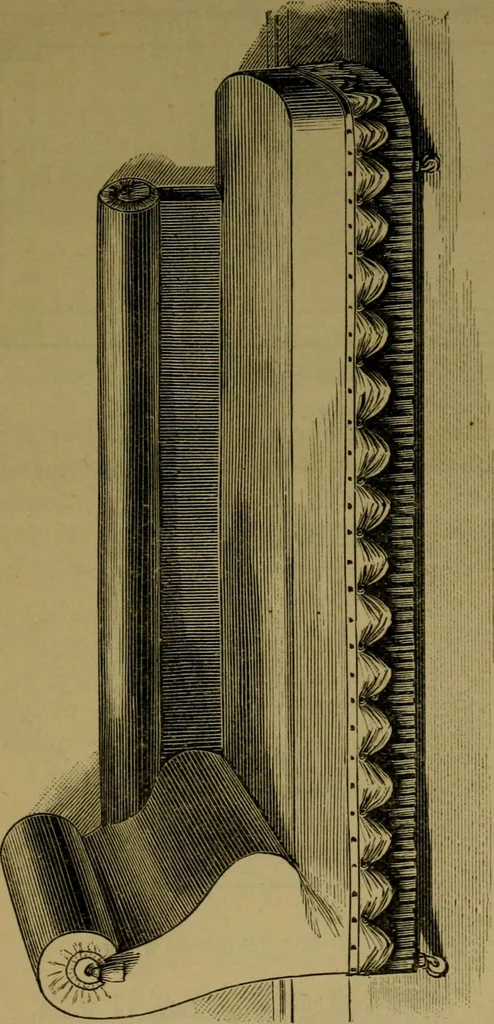 An illustration from Upholstery, with numerous engravings and diagrams;, 1904, leaf 72