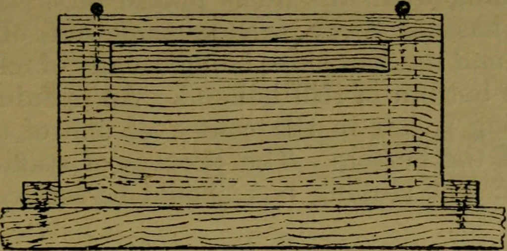 An illustration from Upholstery, with numerous engravings and diagrams;, 1904, leaf 82