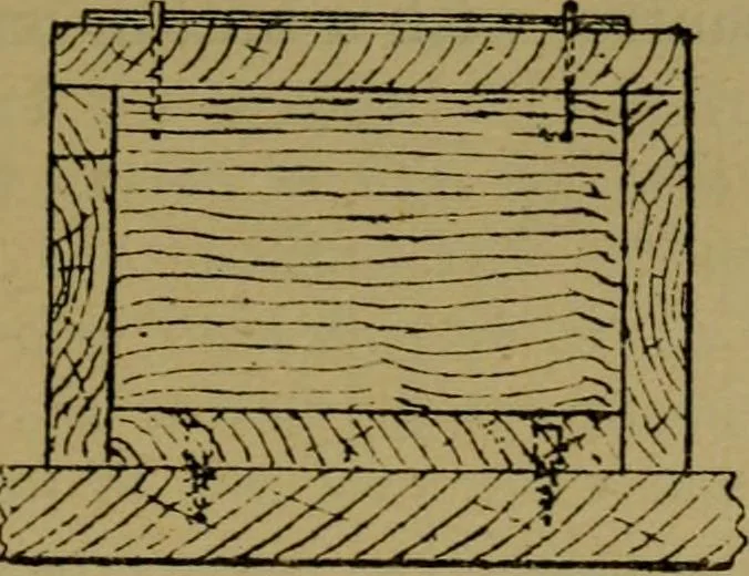 An illustration from Upholstery, with numerous engravings and diagrams;, 1904, leaf 82