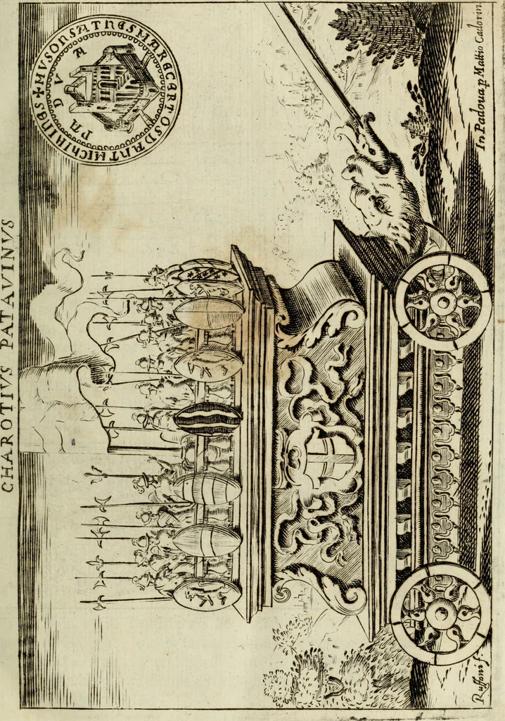 An illustration from Urbis patavinae inscriptiones sacrae, et prophanae ..., 1701, leaf 22