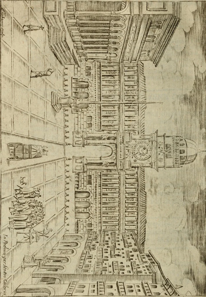 An illustration from Urbis patavinae inscriptiones sacrae, et prophanae ..., 1701, leaf 527