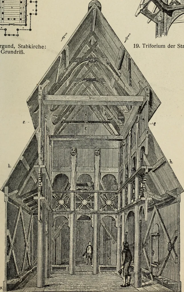 An illustration from Ursprung der christlichen Kirchenkunst, neue Tatsachen und Grundsätze der Kunstforschung, erörtert von Josef Strzygowski. Deutsche, vermehrte Originalausgabe, 1920, leaf 230