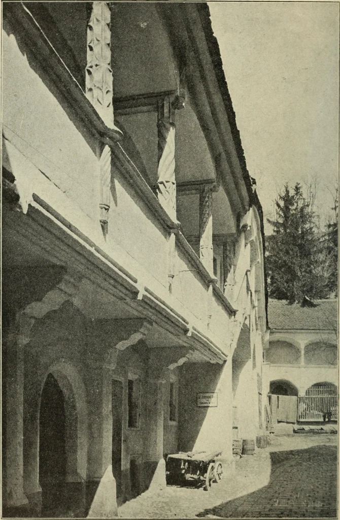 An illustration from Ursprung der christlichen Kirchenkunst, neue Tatsachen und Grundsätze der Kunstforschung, erörtert von Josef Strzygowski. Deutsche, vermehrte Originalausgabe, 1920, leaf 235