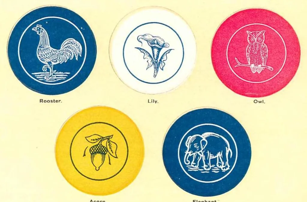 An illustration from U.S. Poker Chips 1898, 1898, leaf 8