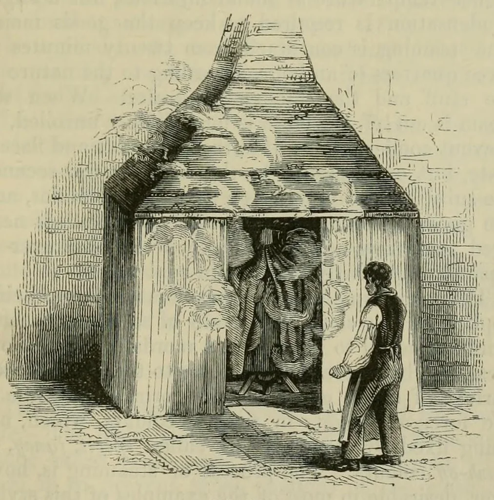 An illustration from The useful arts and manufactures of Great Britain, 1861, leaf 325