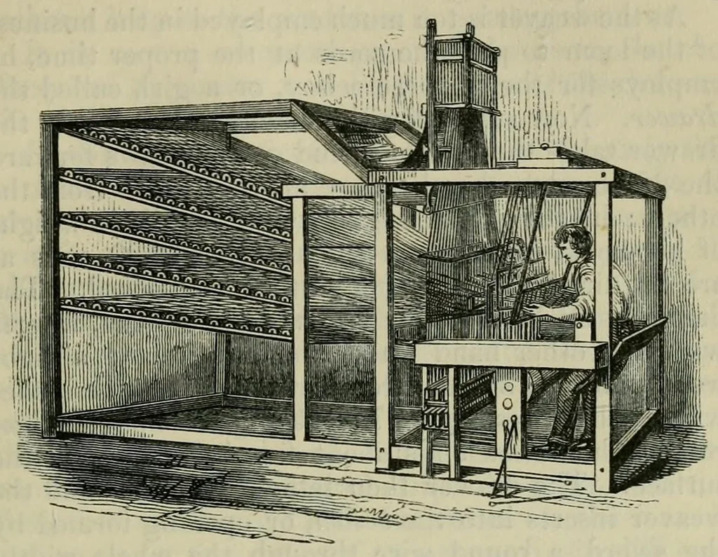 An illustration from The useful arts and manufactures of Great Britain, 1861, leaf 437