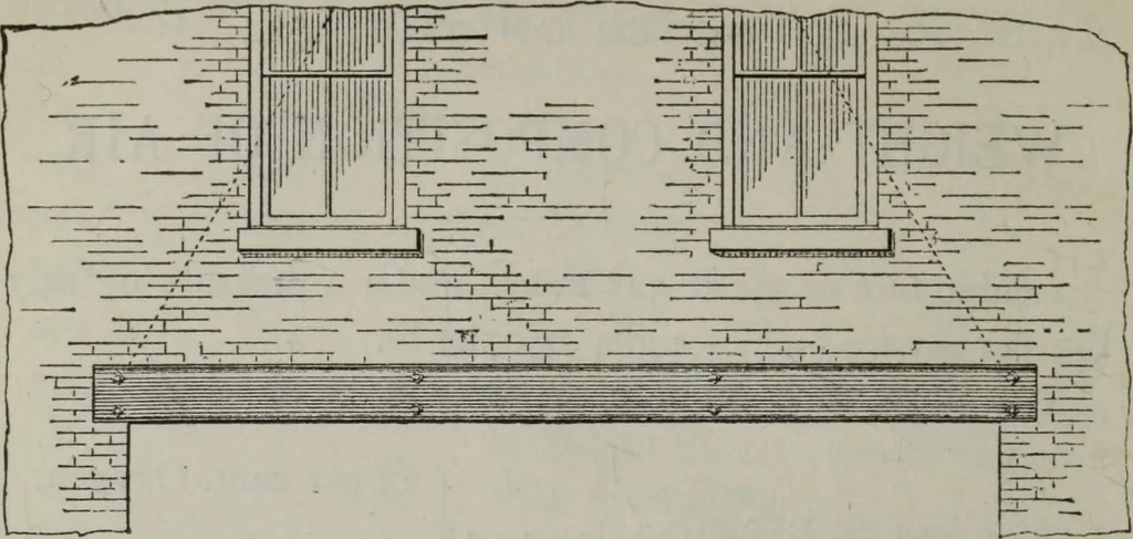 An illustration from Useful information for architects, engineers, and workers in wrought iron, 1886, leaf 129