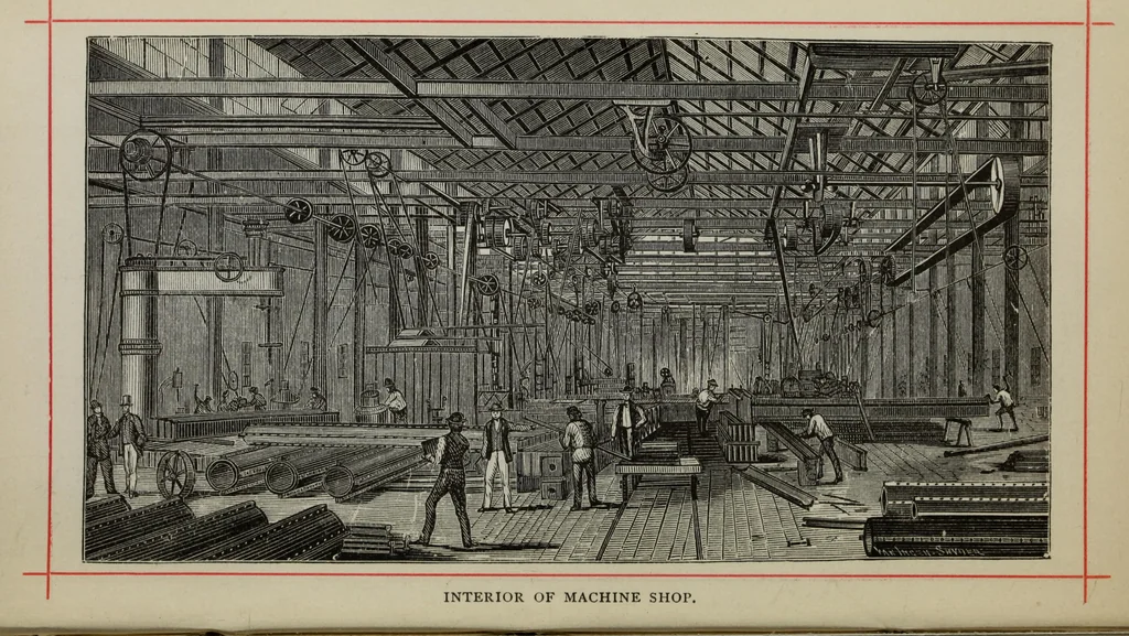 An illustration from Useful information for architects, engineers, and workers in wrought iron, 1886, leaf 9