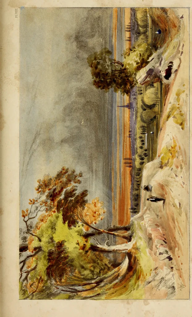 An illustration from The use of a box of colours, in a practical demonstration on composition, light and shade, and colour, 1842, leaf 128
